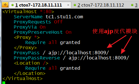 nginx做前端反代负载均衡，后端httpd+tomcat_反代_08