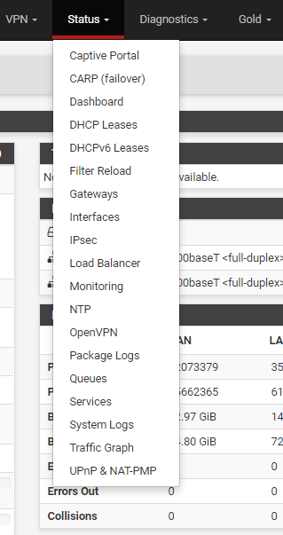 pfsense 2.3企业应用-WEB管理一级菜单_pfense_06