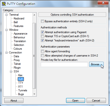 putty 无密码ssh linux_putty_02