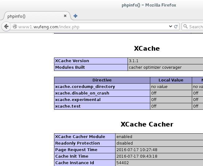 三台centos7主机分别部署httpd，php-fpm，mariadb_LAMP_11