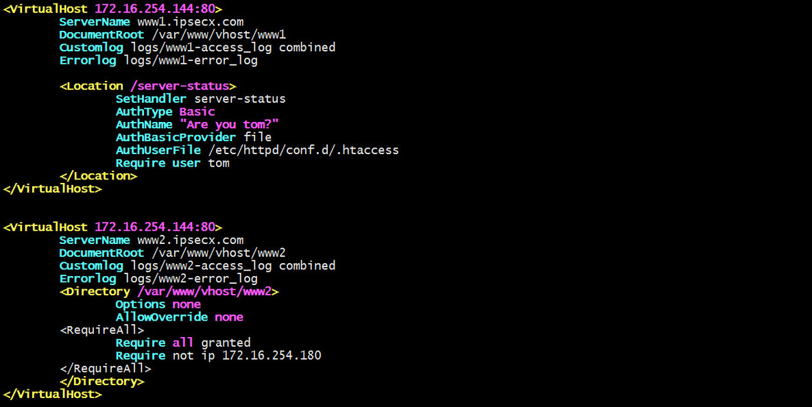 分别使用httpd-2.2和httpd-2.4实现多虚拟主机配置和https功能_CentOS httpd2.2 http_39