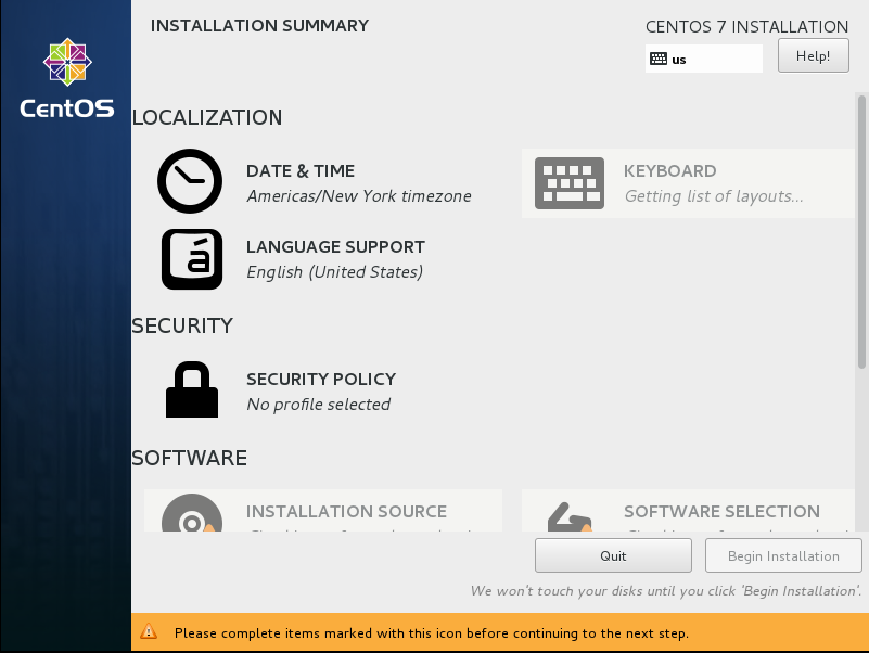 VMware12中安装CentOS7.2的详细过程_虚拟机centos7_16