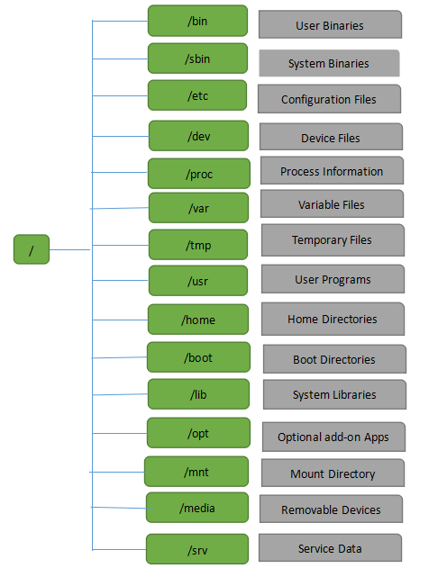 linux目录结构常用命令详细总结_software