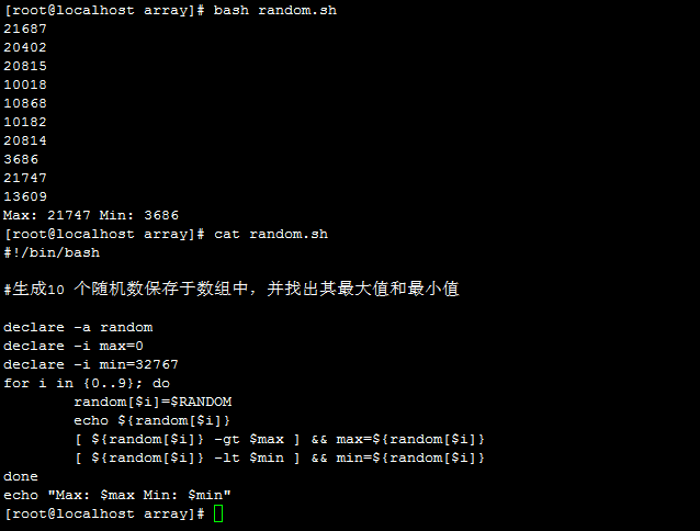 bash 数组和变量_数组 _04