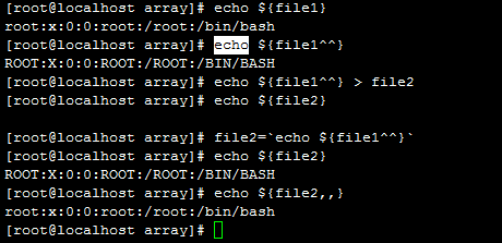 bash 数组和变量_数组 _15