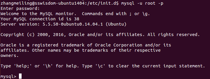 Ubuntu 下mysql service 启动问题_MySQL_02