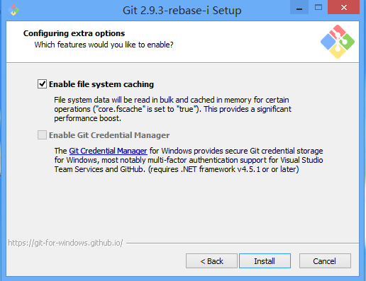 在windows上，Git-2.9.3-rebase-i-64-bit安装和初始化_git_07