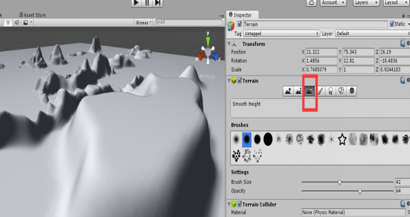 【蓝鸥Unity开发基础三】课时3  Terrain地形系统【未完】_Unity_07