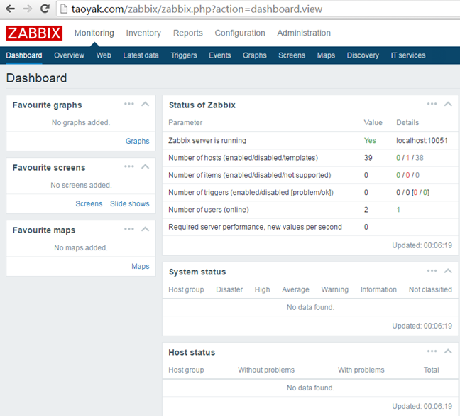 手把手教你在Centos7上安装zabbix server 3.0_数据库_07