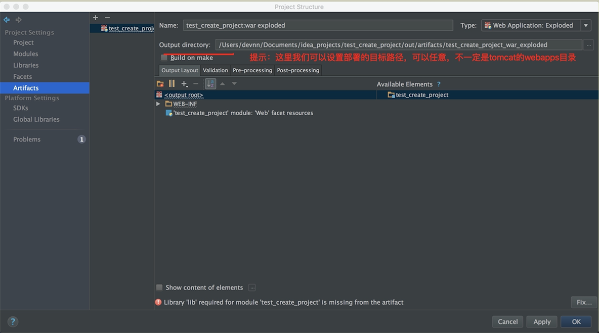 Intellij Idea15开发Web网站_web_05