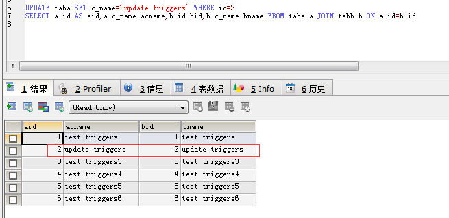 MySQL触发器trigger_trigger_02