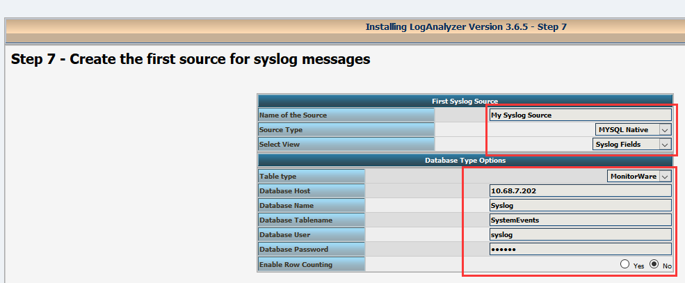 搭建[ rsyslog+loganalyzer+mysql ] lamp组合型日志服务器_lamp_03