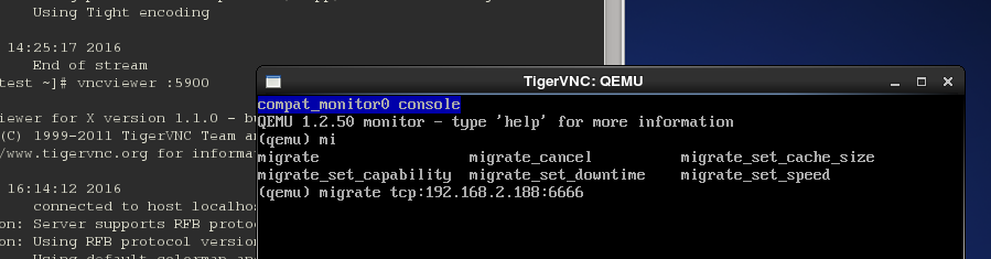 kvm 静态迁移、动态迁移（基于nfs和后端镜像）_kvm 动态迁移_03