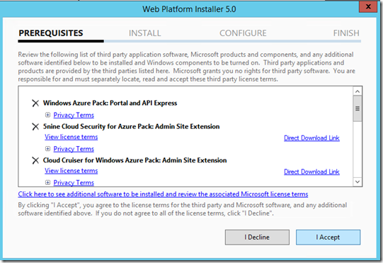 Windows Azure Pack与VMware VRA 对比(五)Azure Pack 安装及IaaS功能测试_Windows Azurepack_02