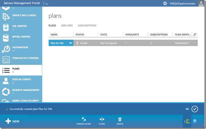 Windows Azure Pack与VMware VRA 对比(五)Azure Pack 安装及IaaS功能测试_Microsoft_23