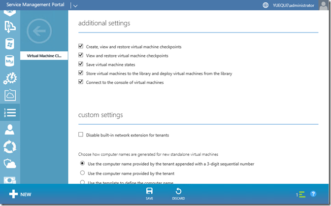 Windows Azure Pack与VMware VRA 对比(五)Azure Pack 安装及IaaS功能测试_Microsoft_27