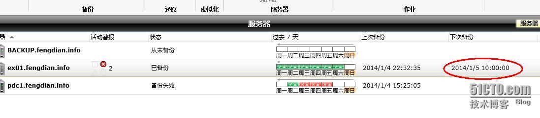 实例讲解基于Backup Exec 2012完全备份+差异备份恢复Exchange数据库_数据库_02