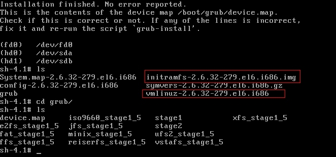 RedHat Linux系统修复—— grub引导、MBR损坏修复过程_Linux系统修复    g_10