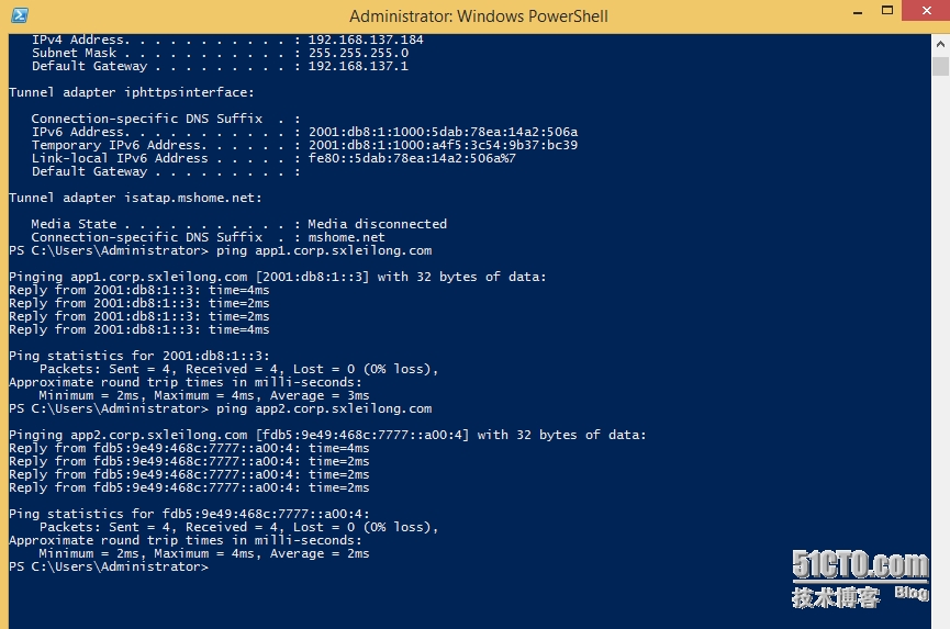 Windows Server 2012 R2 DirectAccess功能测试（8）—配置NAT客户端及Client访问测试_DirectAccess DA IPv6_05