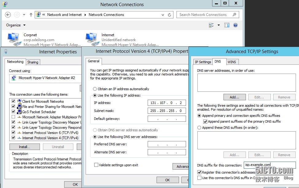 Windows Server 2012 R2 DirectAccess功能测试（4）—安装Client及DA服务器_DirectAccess DA IPv6_07