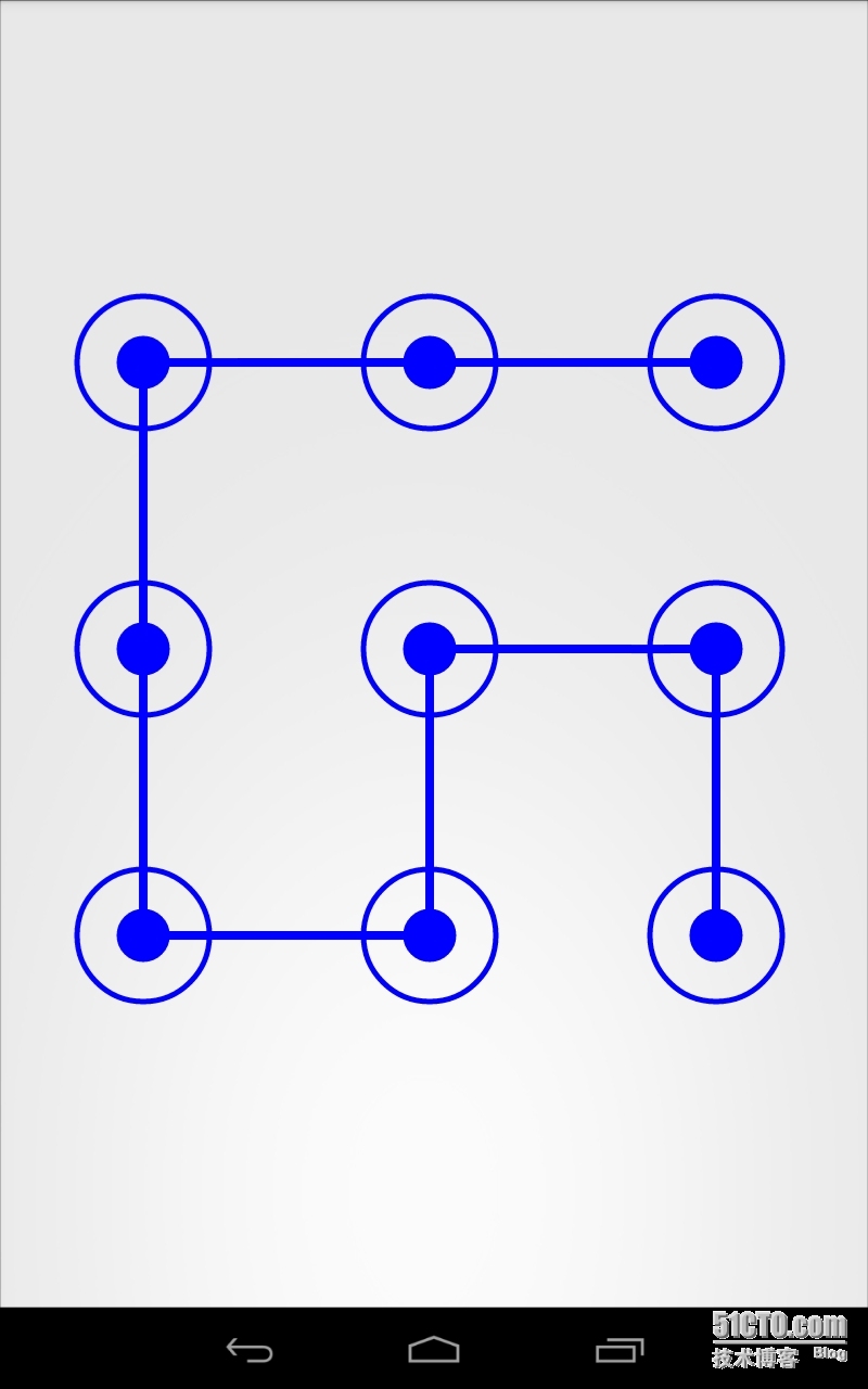 Android图形解锁的绘制_canvas