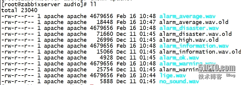 zabbix 2.2.1 触发web前端报警,唱<<离歌>>，用于提醒机房运维人员_zabbix、报警_02