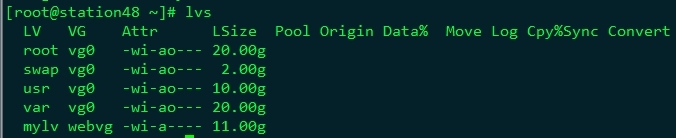 Linux中操作lvm_逻辑盘_11