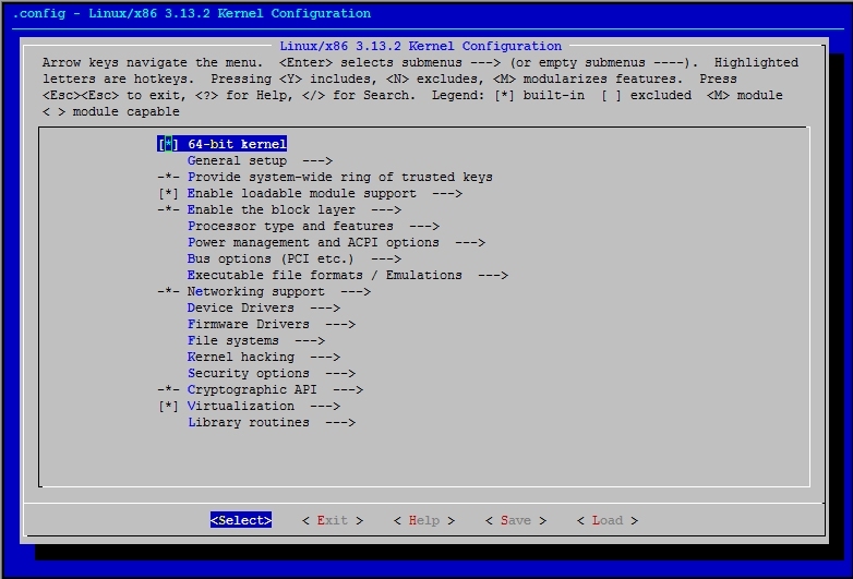 总结之：CentOS 6.5内核编译步骤及配置详解_内核编译_04