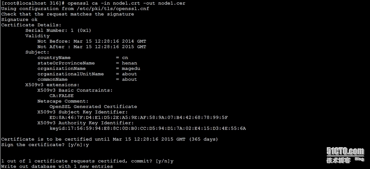 加密、解密过程及使用Opssl 工具自建CA_密码_12