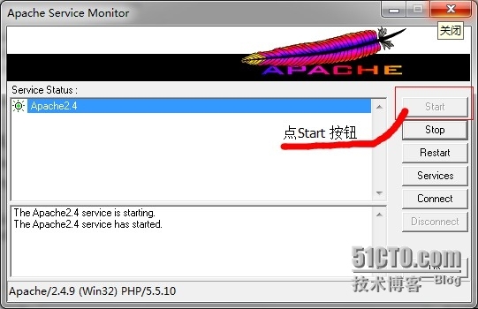 Apache24 + php5.5 + mysql5.6 搭建_ php