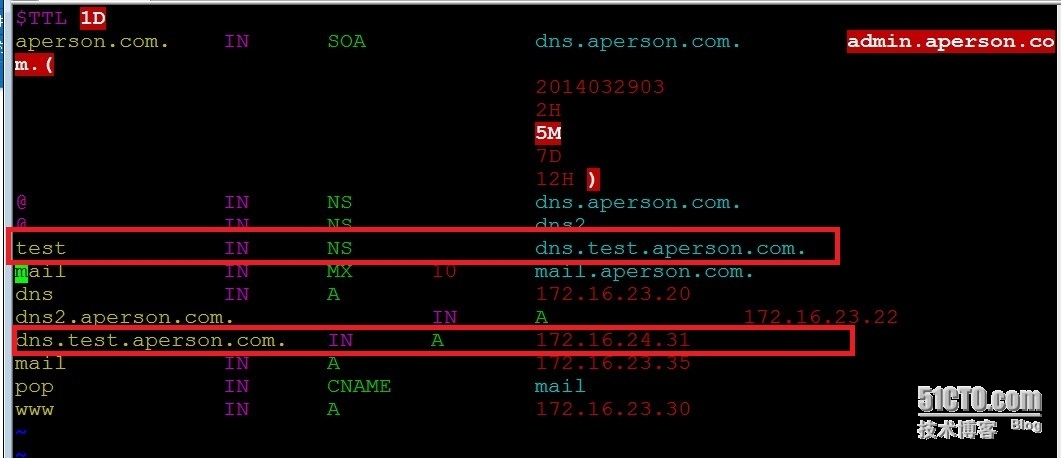 DNS服务器的搭建以及DNS的正向-反向解析、主从同步、子域授权。_dns  解析 转发 子域授权 主从同步_41