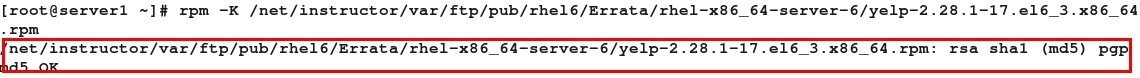 RHEL413--在RHEL6.4下效验软件包的完整性_Linux系统下软件包完整性验证、GPG_06