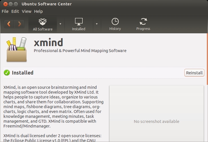 linux下的思维导图软件_xmind  思维导图