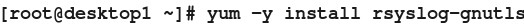 rsyslogd-2006:could not load module /lib64/rsyslog/lmnsd_gtls.s的解决_rh413_03