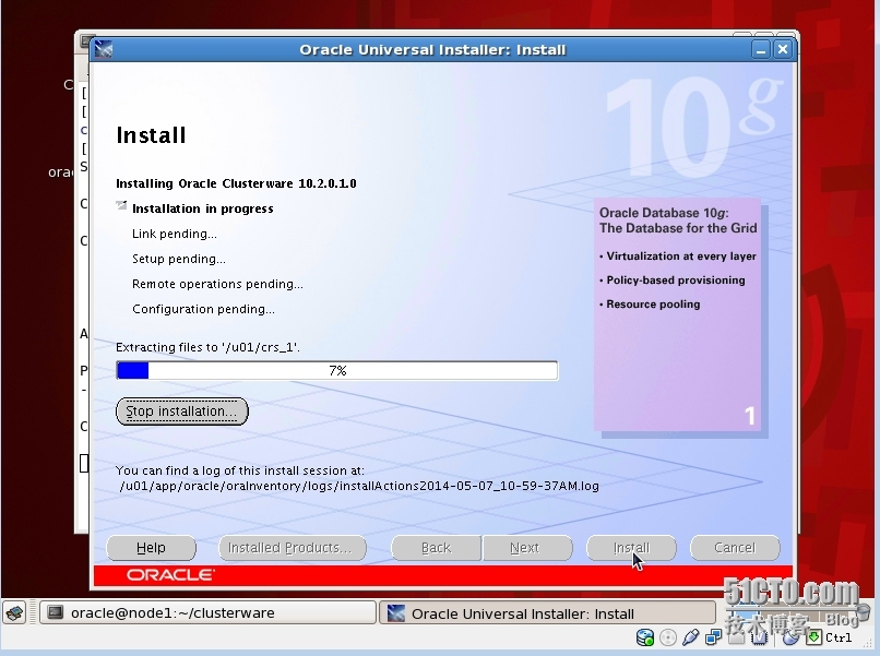 RedHat EL5 安装Oracle 10g RAC之--CRS 安装_Oracle_08