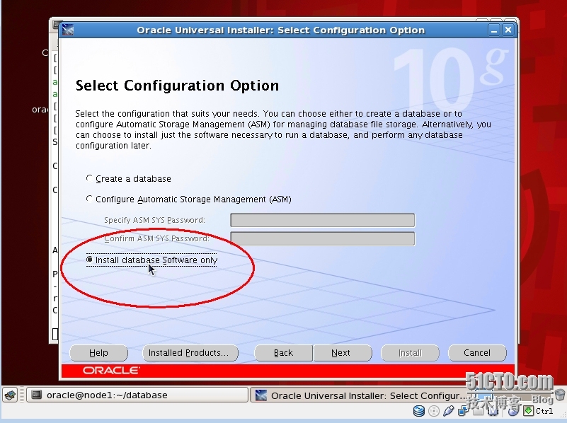 RedHat EL5 安装Oracle 10g RAC之--Oracle软件安装_Oracle_05