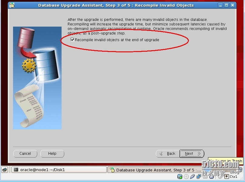 Oracle 10g RAC 升级（CPU Update）之--升级数据库_Oracle_05