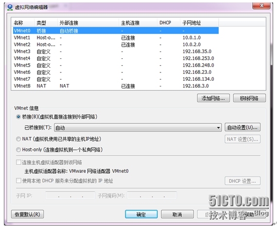 解决桥接无法上网的问题_VMware