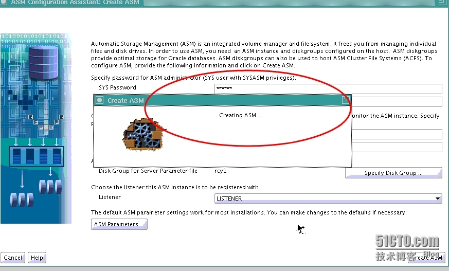 Oracle DataBase单实例使用ASM案例(2)--Oracle 11g之建库_Oracle_02