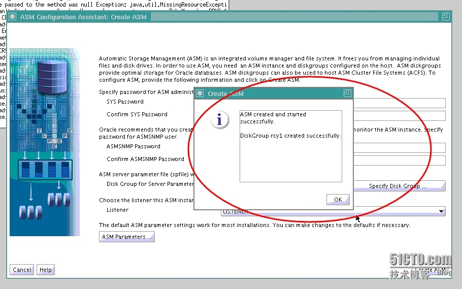 Oracle DataBase单实例使用ASM案例(2)--Oracle 11g之建库_Oracle_03