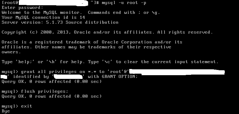 当执行mysqladmin时报'Host' is not allowed to connect to this MySQL server'的解决_mysql_02