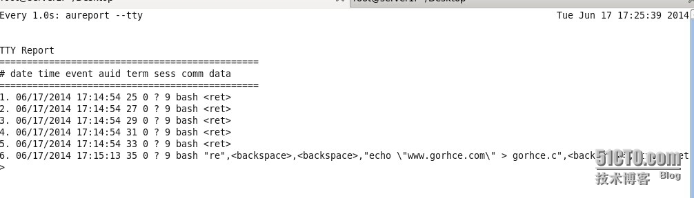 在RHEL6.4下审计root用户的行为  方案一         薛忠权ERIKXUE_审计_04