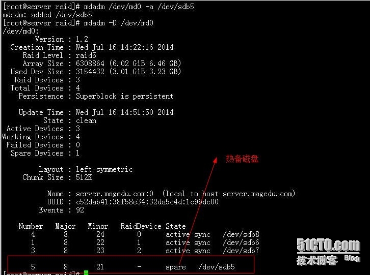 linux下磁盘管理机制--RAID_RAID_15