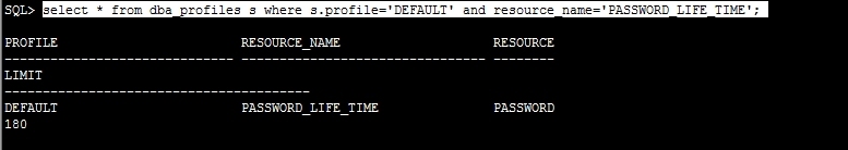 oracle 11g 用户密码过期问题解决_密码_02