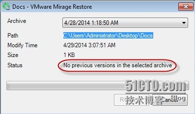 （Mirage系列之八）Mirage经典案例之数据更新和恢复_Mirage_06