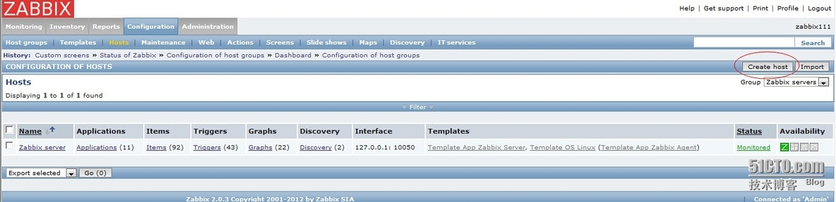 zabbix监控LINUX下CPU，硬盘，流量，内存_zabbix cpu