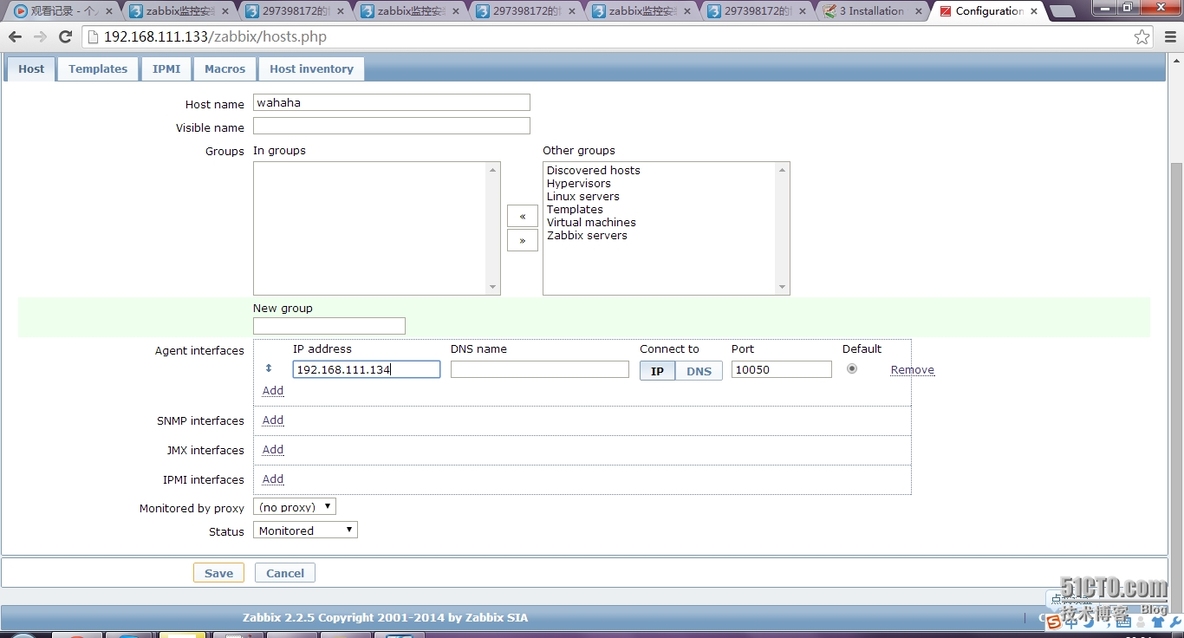 zabbix监控安装 配置 使用 报警。。。完成了。。。_zabbix_23