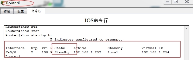 热备份路由选择协议（HSRP）和生成树协议（STP）_实际应用_13