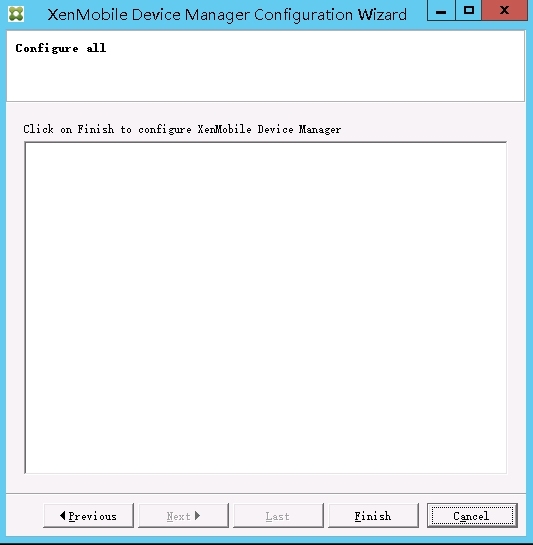 XenMobile 9.0 PoC环境搭建一：安装XM Device Manager Server_MDM_22