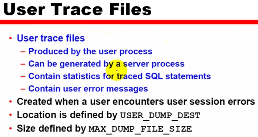 6_Oracle_Admin_Oracle的诊断文件（根据alert.log创建pfile、调整sql_trace）_Oracle Admin_05